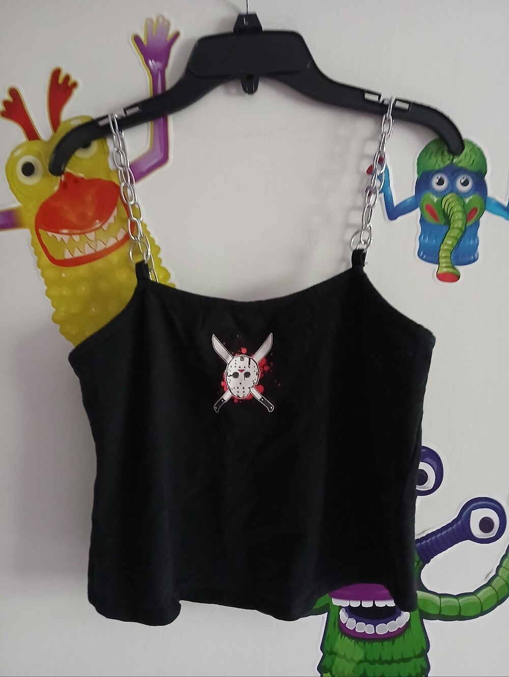 Friday The 13th Chain Crop Top